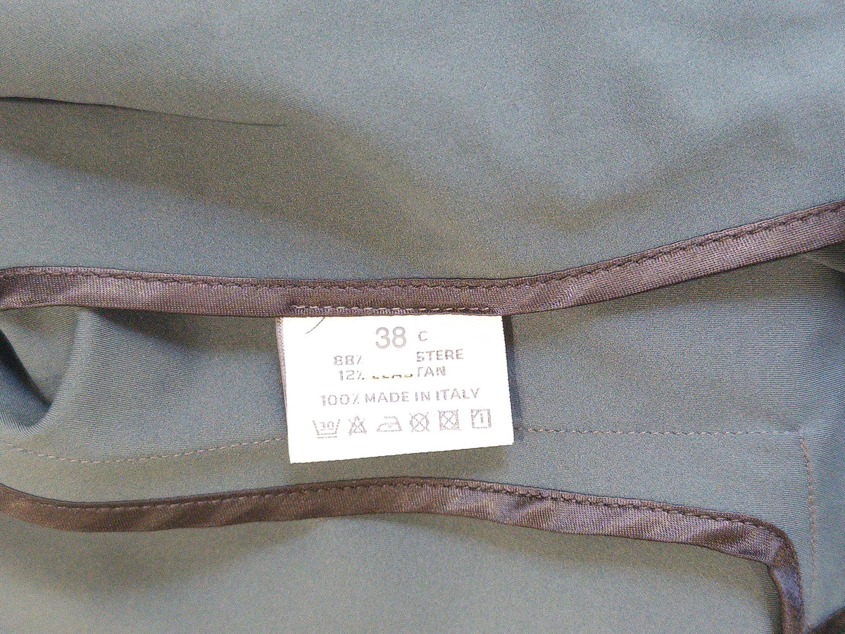 ALE Tailored Clothing by Alessandro Albanese Custom Show Coat - IT 38 / Green