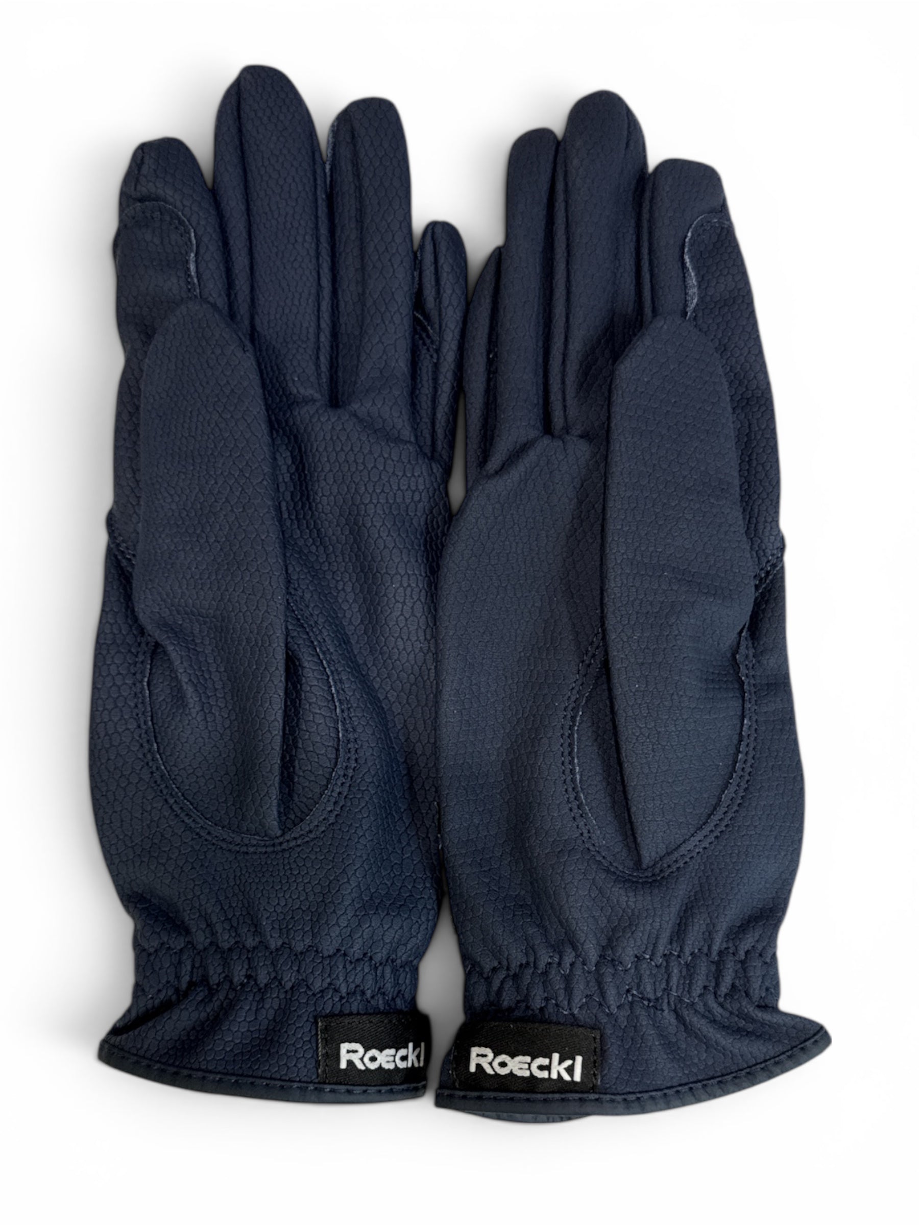 Roeckl Unisex Roeck-Grip Gloves Navy Blue Size 7