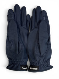 Roeckl Unisex Roeck-Grip Gloves Navy Blue Size 7