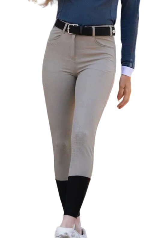 Harcour Women's "Jane" Beige / Tan Hunter and Equitation Breeches FR36 / US26 NEW