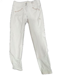Fair Play Daisy Chic Breeches - White / Size EU 38 NEW
