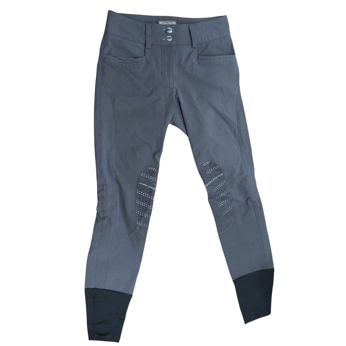 Animo Naspre Women's Knee Grip Breeches Grey Size IT40 US26