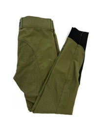 Dover Saddlery Ladies Wellesley Tech Full-Seat Breeches -  Green / Size US 26