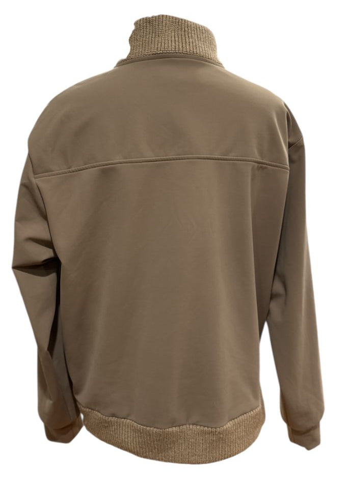 Dada Sport "Urvoso" Trucker Jacket - Mocha (Tan) Size Large