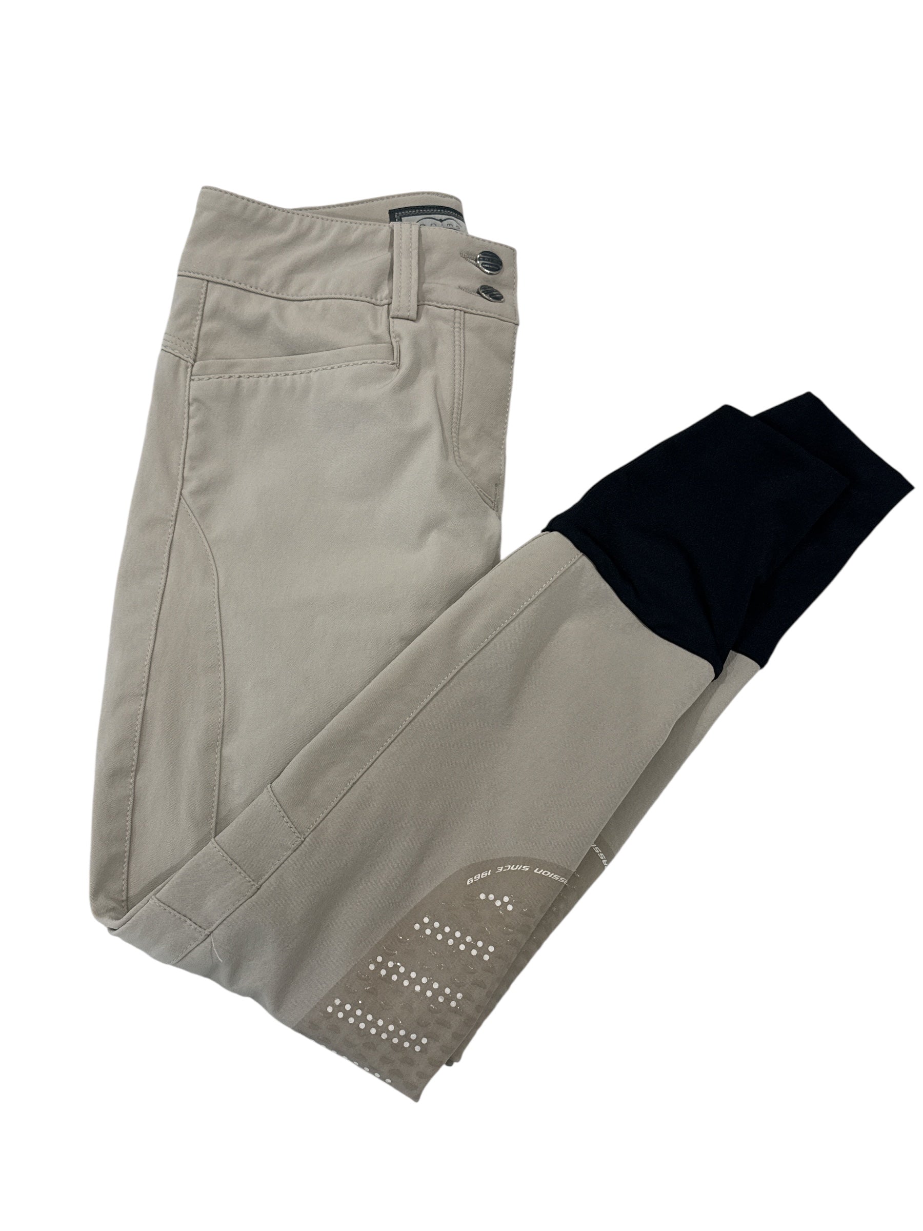 Animo Naspre Women's Knee Grip Breeches Tan Size IT40 US26