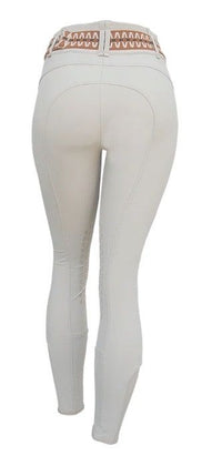 Barn and Beyond Myth High Waist Knee Grip Breeches Beige / Size US 22 NEW