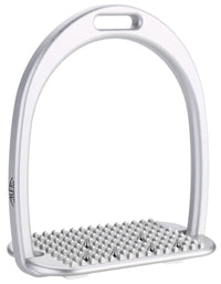 Alfa Jump Inclined Grip Stirrups - Size Large 4 3/4" (Hunter Approved)