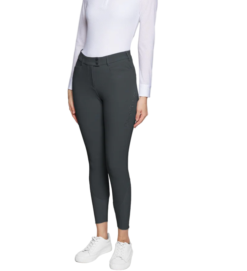 Samshield Dalia Knee Grip Breeches - Anthracite Grey / Size FR 38 (US 28)