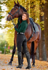 E.L.T. Thermal Mina Full Seat Breech - Black/ Size EU 34 (US24)  NEW