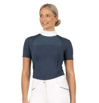 BR Equestrian Competition Show Shirt Cynthia - Navy Sky / Size XL   NEW