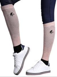 Fair Play Socks - Pack of 2 - Rose Gold Shiny / Size Small (33-35)   NEW