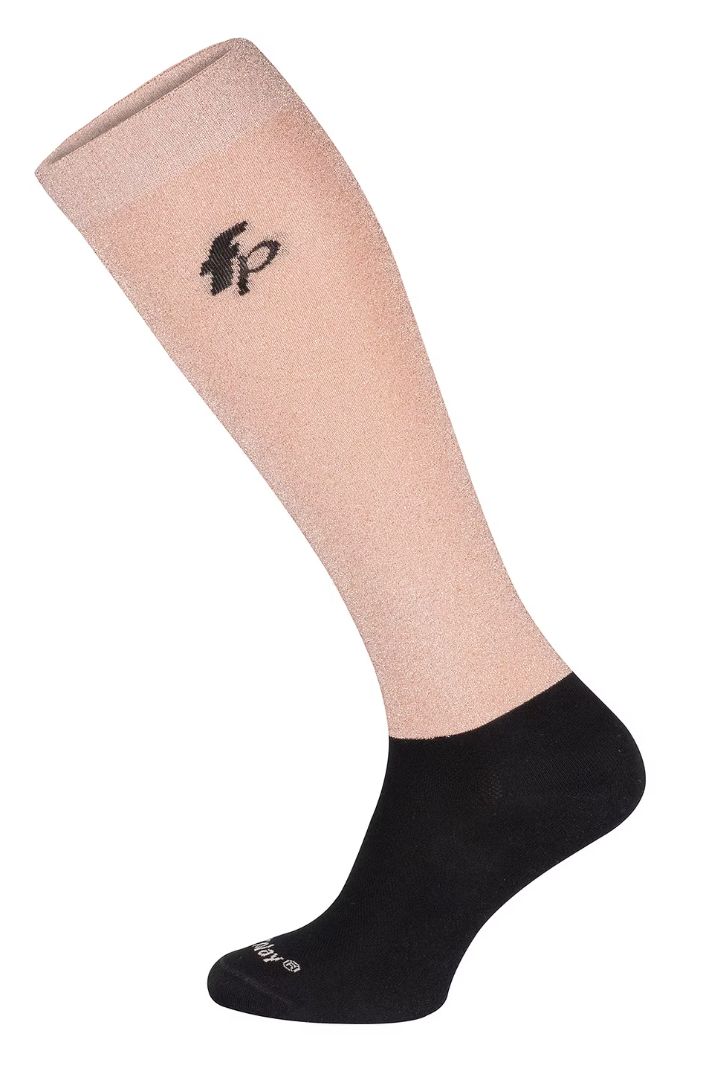 Fair Play Socks - Pack of 2 - Rose Gold Shiny / Size Small (33-35)   NEW