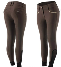 Equinavia Madeleine Knee Patch Breeches - Earth Brown / Size US 32  NEW