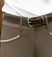 Equinavia Madeleine Knee Patch Breeches - Earth Brown / Size US 32  NEW