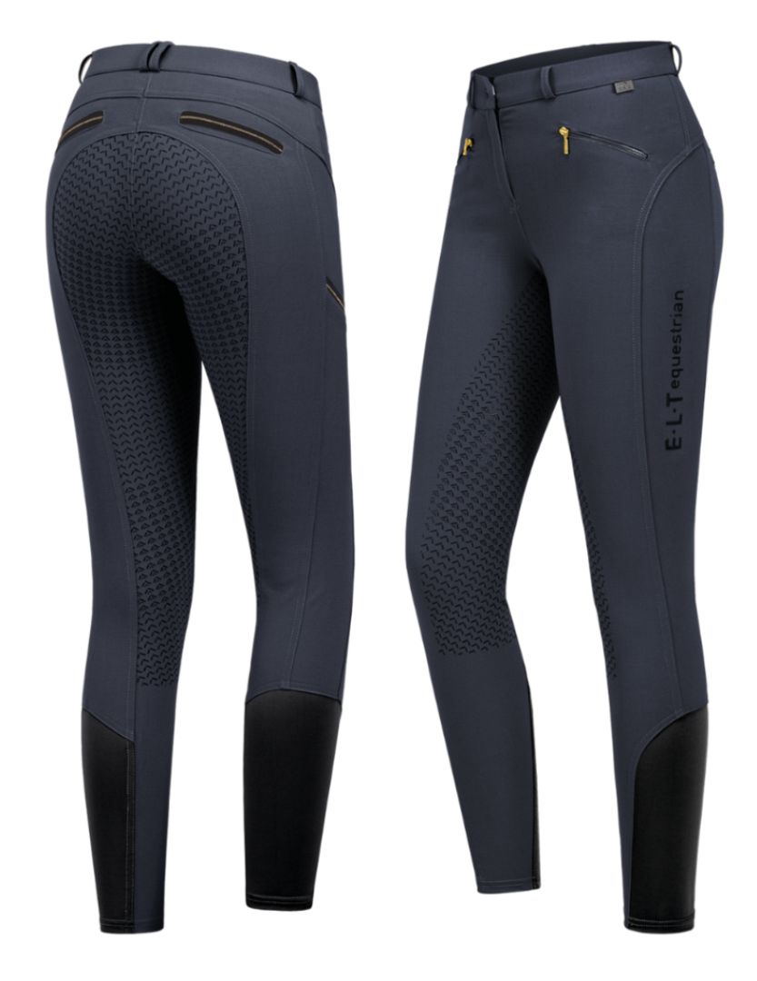 E.L.T. Lucy Glam Full Seat Grip Breech - Navy Night Blue / Size US 28  NEW