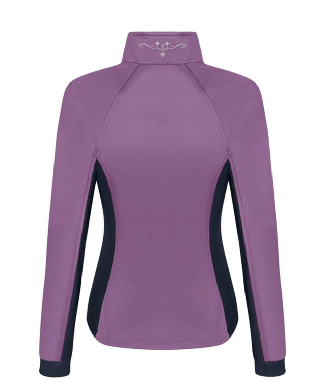 Fair Play Luigia Zip Up Jacket - Light Pink Navy / Size Large (EU 40)  NEW