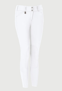 Pikeur Ciara Knee Grip Breech - White / Size US 34  (EU 46) NEW
