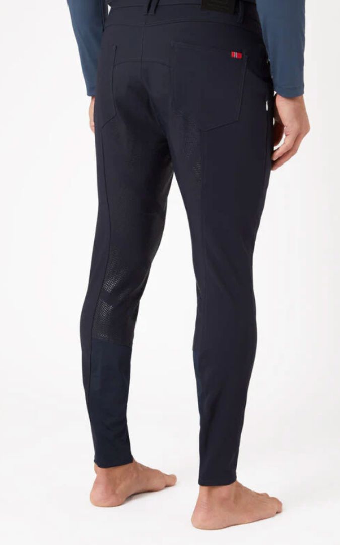 B Vertigo Ethan Mens Knee Grip Breeches -Dark Blue / Size EU 54 (US 38)   NEW