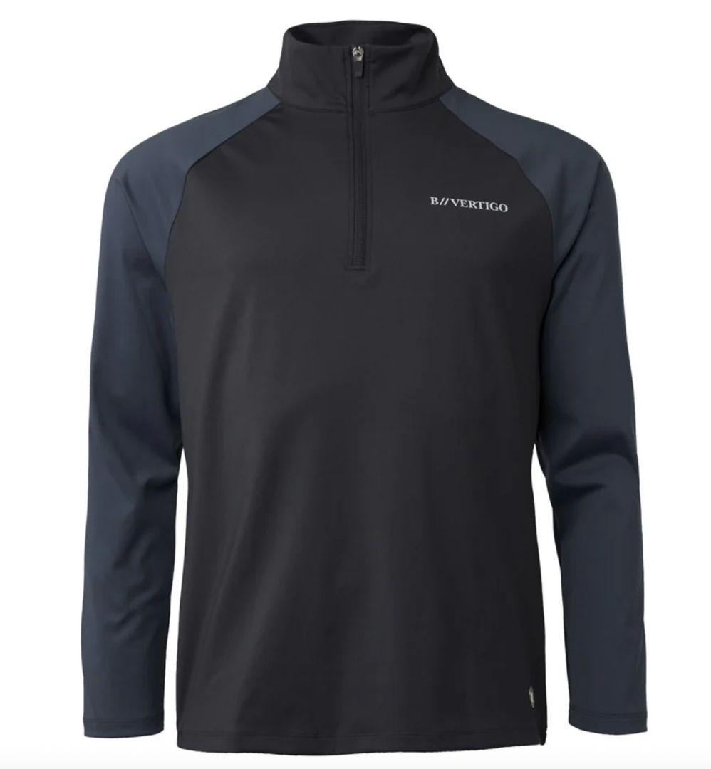B Vertigo Edmund Mens Training Shirt - Dark Navy Blue / Size Large (EU 52)  NEW
