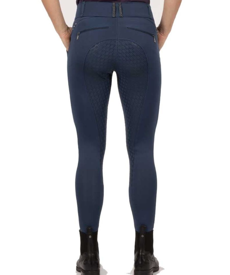 BR Equestrian Carla Breeches - Navy Sky / Size US 30 (EU 42)  NEW