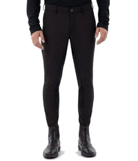 BR Equestrian Men's "Denzel" Full Seat Breech - Black / Size EU 50 (US 34)   NEW