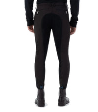 BR Equestrian Men's "Denzel" Full Seat Breech - Black / Size EU 50 (US 34)   NEW
