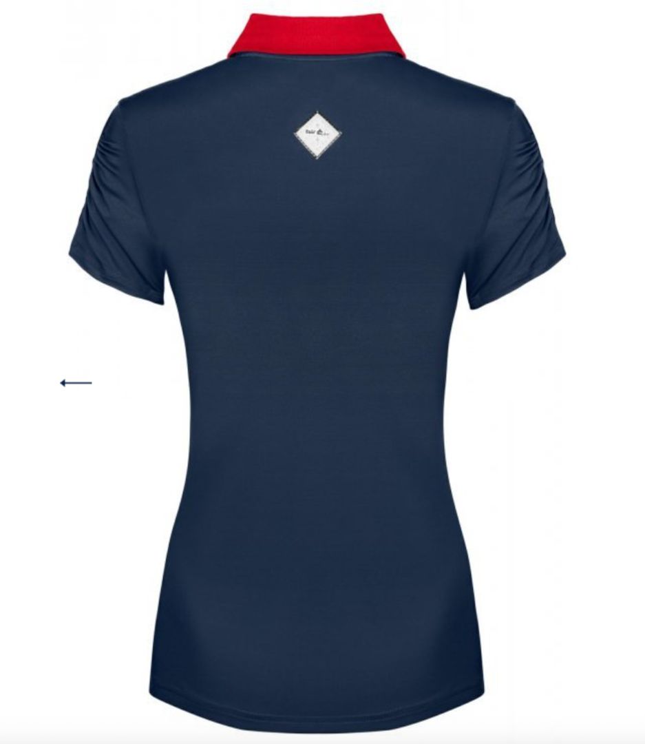 Fair Play Kid's Polo Training Top - Navy / Size EU 152 (US 12)   NEW