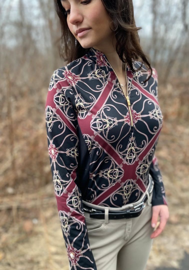 Arista Magestic 1/4 Zip Long Sleeve Shirt - Black / Size XL   NEW