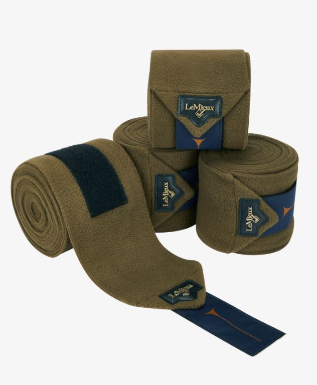 LeMieux Polo Wraps / Bandages - Alpine / Full Horse Size  (Set of 4)  NEW