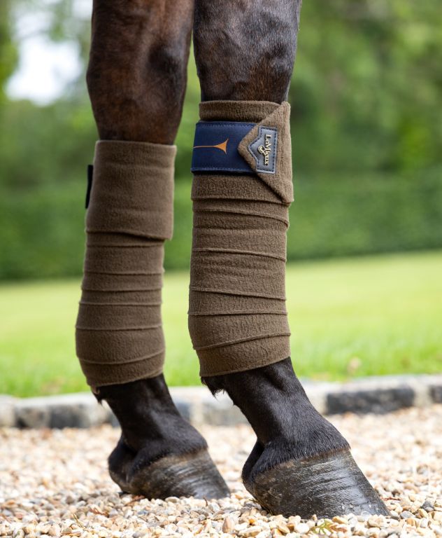 LeMieux Polo Wraps / Bandages - Alpine / Full Horse Size  (Set of 4)  NEW