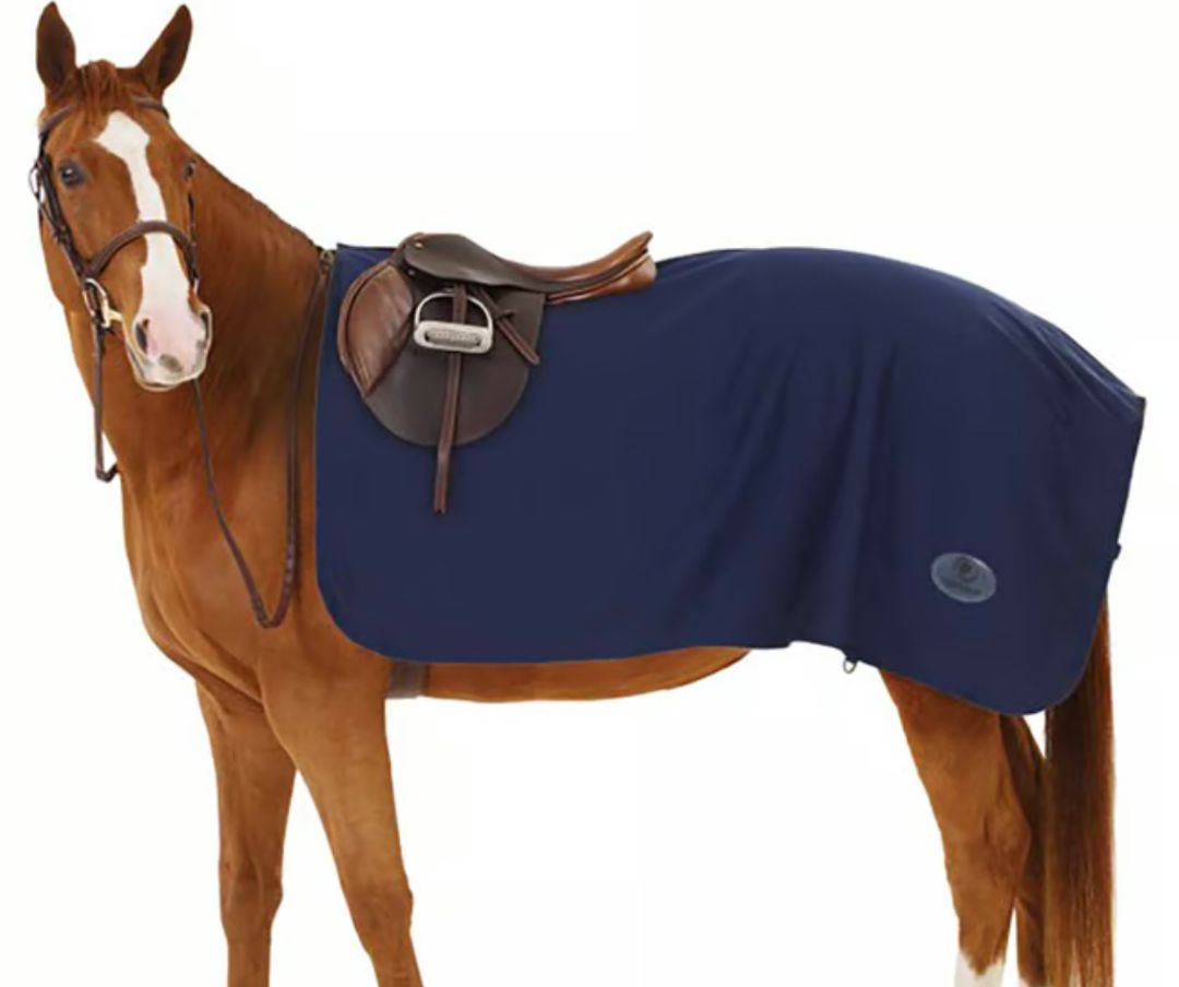 Centaur Turbo-Dry Fleece Exercise Sheet - Navy / Size Horse 72" - 76"   NEW