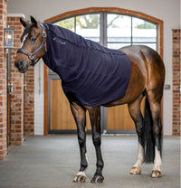 LeMieux Arika Fleece Hood - Navy Blue / Size Large  NEW