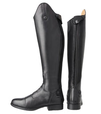 Dover Saddlery Madison Field Boots -  Black / Size 6.5 Slim Calf Short Height