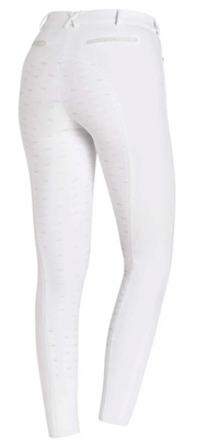 Schockemohle Chayenne Full Seat Breeches - White / Size EU 40 (US 28)   NEW