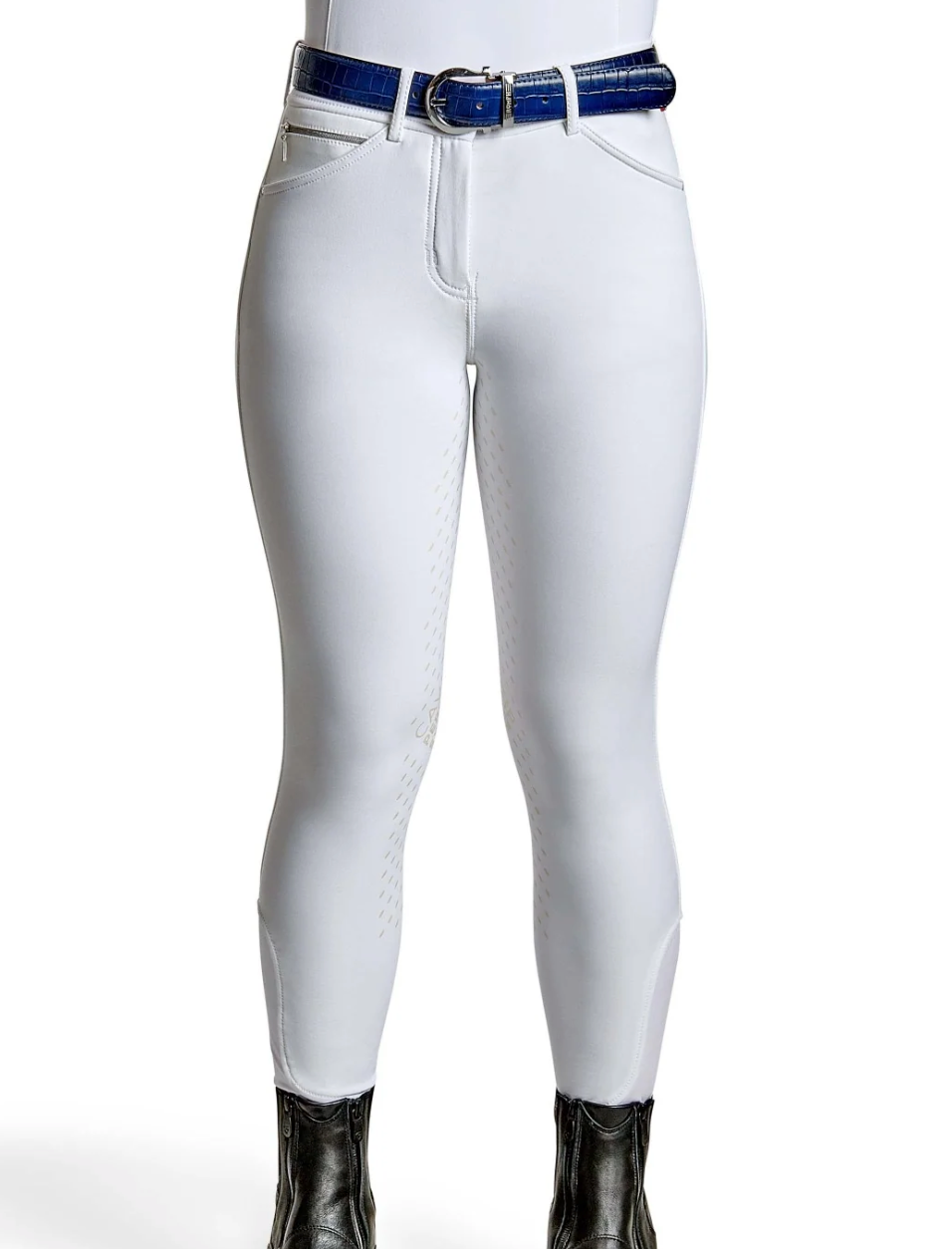 Cavallo Calima Grip Full Seat Breech - White / Size EU 34  (US 22)  NEW