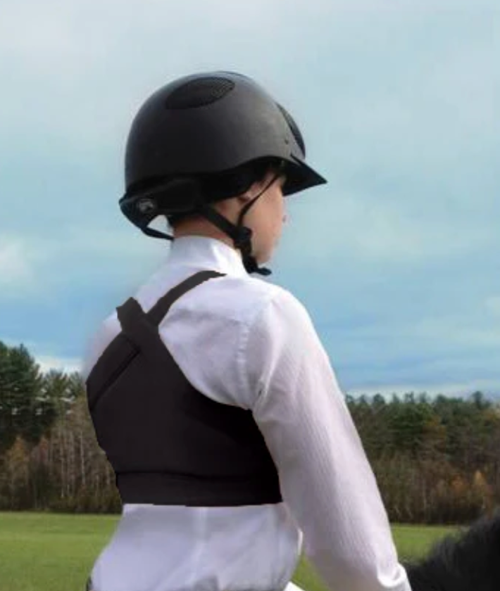 EquiFit ShouldersBack Lite - Black / Size Large  NEW
