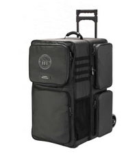 Horse & Travel Competition Suitcase Saddle Storage with Removable Trolley - Black