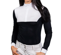 Equisite  Pauline Show Shirt Longs Sleeve - Black / Size XS