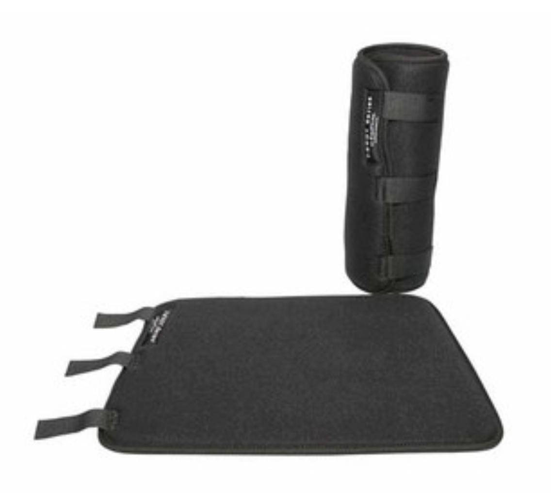 EquiFit T Foam Bandage Liners - Pair of Hind - Black Size S/M   NEW