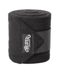 Weaver  4-Pack Black Polo Wraps - NEW
