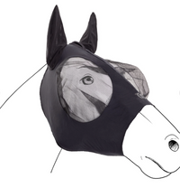 EquiFit Essential Fly Mask - Black / Cob  NEW