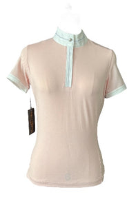 Chestnut Bay Sky Cool Show Shirt Blush New w/Tags Size Small