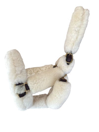 Shearling and Leather Premium Shipping Halter Horse Size - brand unknown