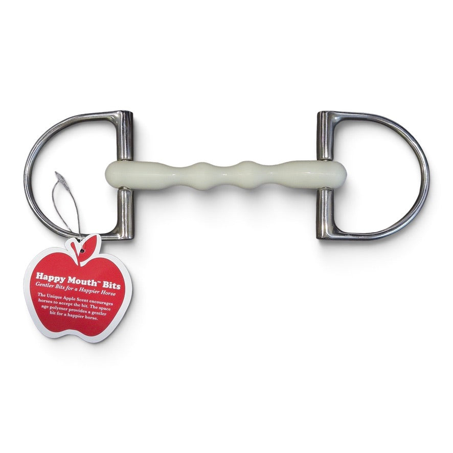 Happy Mouth Shaped Mullen Pro King Dee Horse Bit, 5 1/2" (13.5cm) NEW