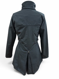 Horze Freya Women's Long Soft-Shell Riding Jacket - Black / Size Small - NO HOOD