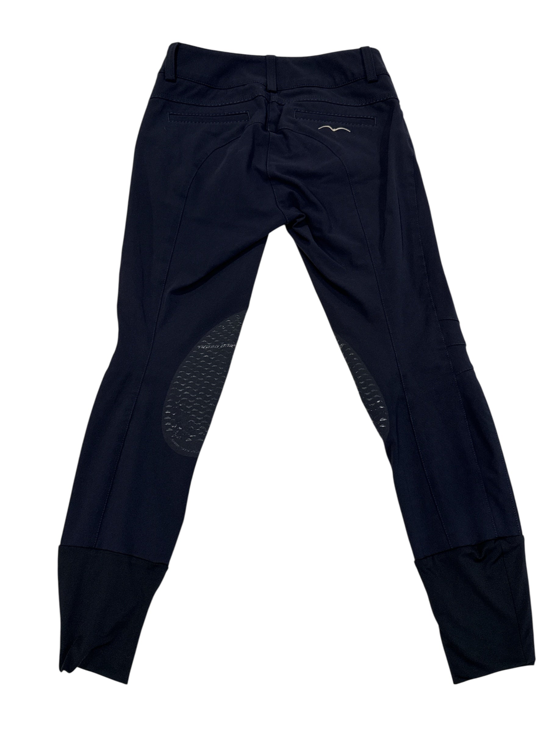 Animo Naspre Women's Knee Grip Breeches Navy Blue Size IT40 US26