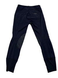 Animo Naspre Women's Knee Grip Breeches Navy Blue Size IT40 US26