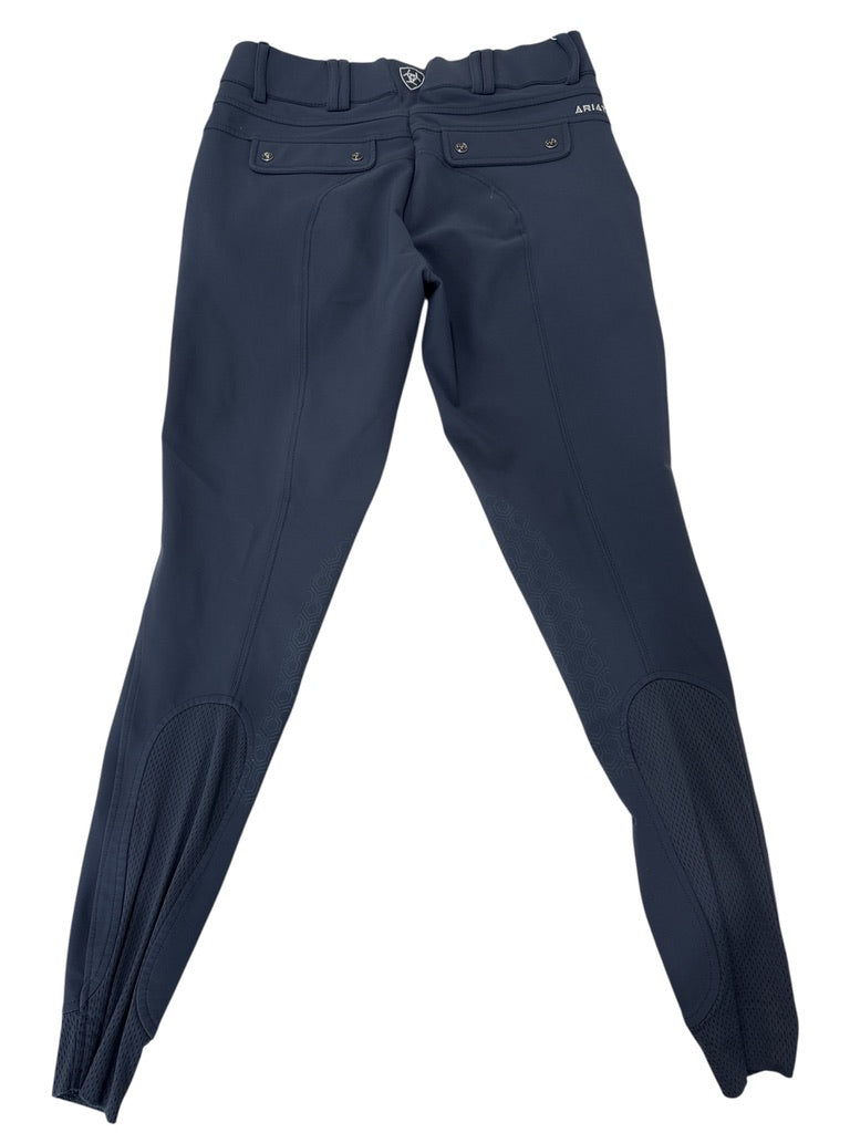 Ariat Tri Factor Grip Knee Grip Breech - Blue Nights / Size US 28L