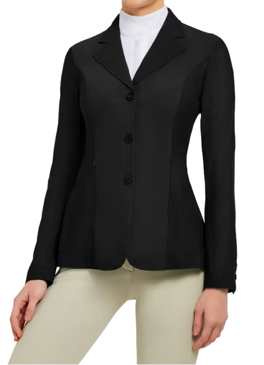 RJ Classics Harmony Mesh Show Coat - Black / Size 4L