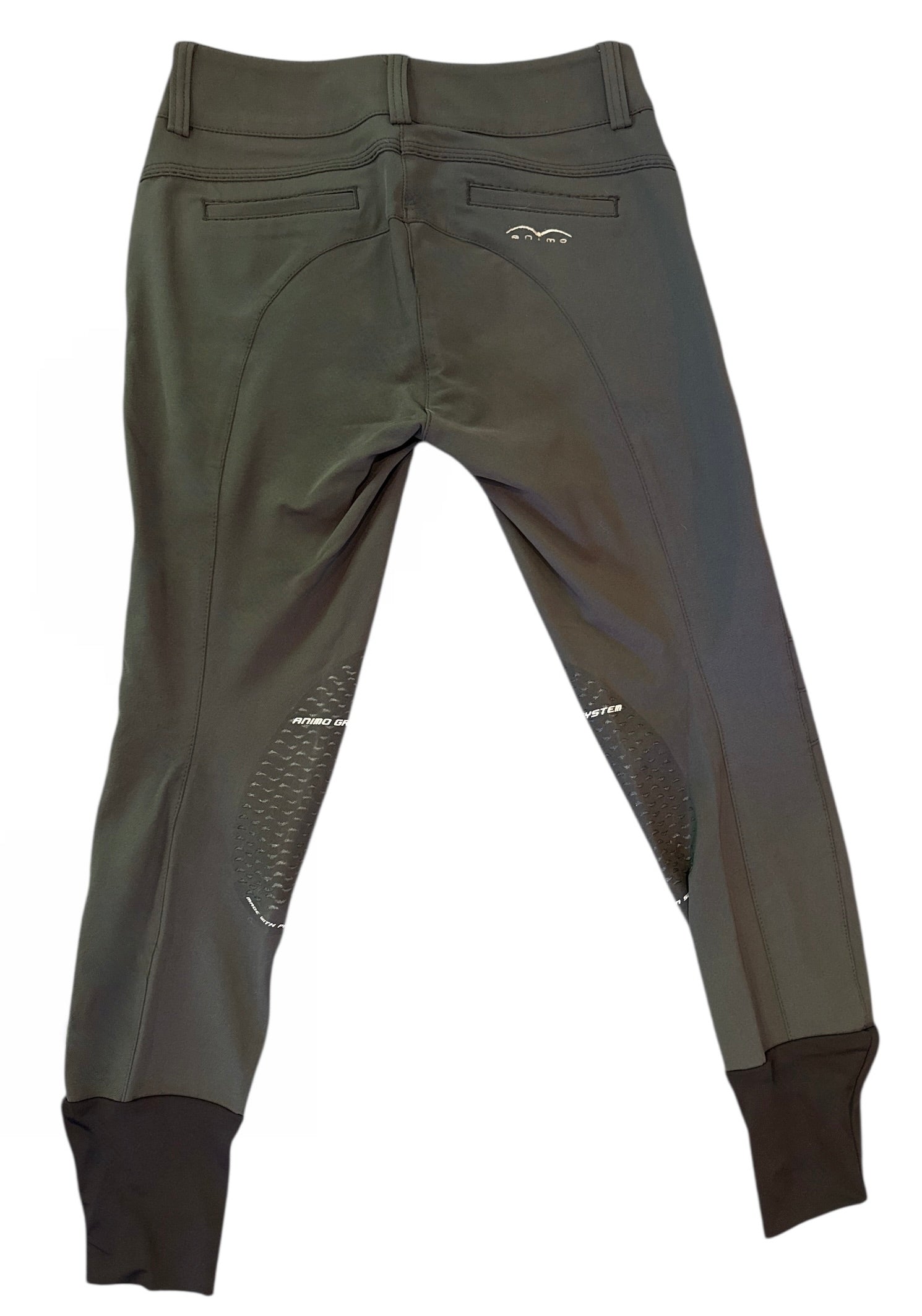 Animo Naspre Women's Knee Grip Breeches -  Grey /  Size IT40